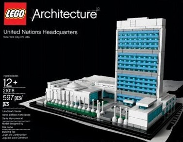 LEGO 21018 Architecture United Nations Headquarters Set 2013