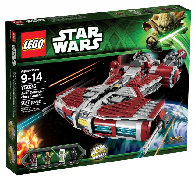 LEGO Star Wars Jedi Defender-Class Cruiser 75025 Box Set