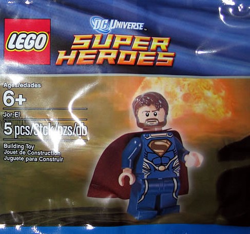 LEGO Superman Man of Steel Jor-El Minifigure Polybag