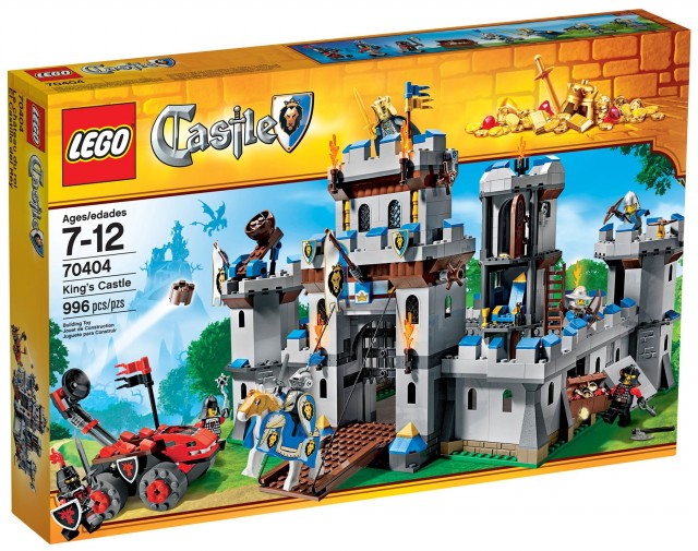 Summer 2013 LEGO Castle King's Castle 70404 Box Set