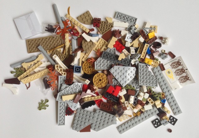 LEGO 79006 LOTR Council of Elrond Pieces Unassembled