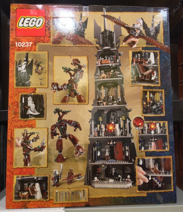 LEGO Tower of Orthanc Box Back 10237