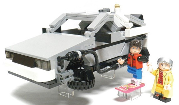 Back to the Future LEGO Delorean CUSSOO Prototype Car Set