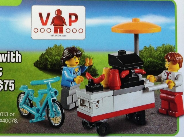 LEGO Creator 40078 Hot Dog Cart July 2013 at the LEGO Store Polybag Set