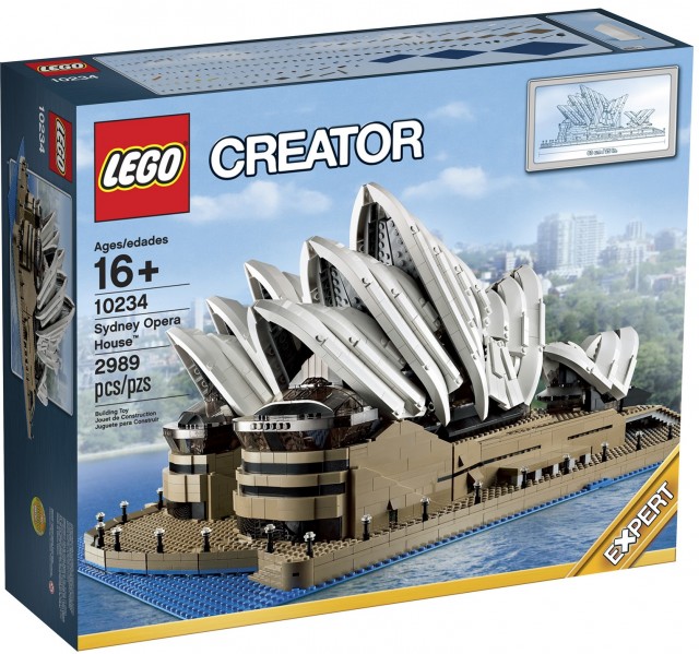 LEGO Sydney Opera House 10234 Creator Expert Set Box