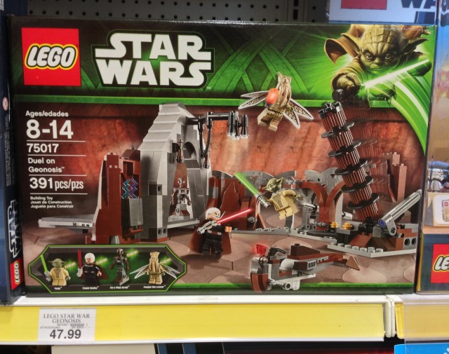 LEGO Star Wars Duel on Geonosis Set Box Released in the US