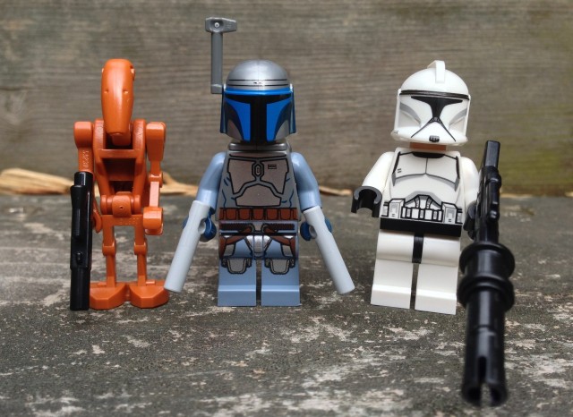 LEGO Star Wars Minifigures 75015 Jango Fett Geonosis Battle Droid Clone Trooper