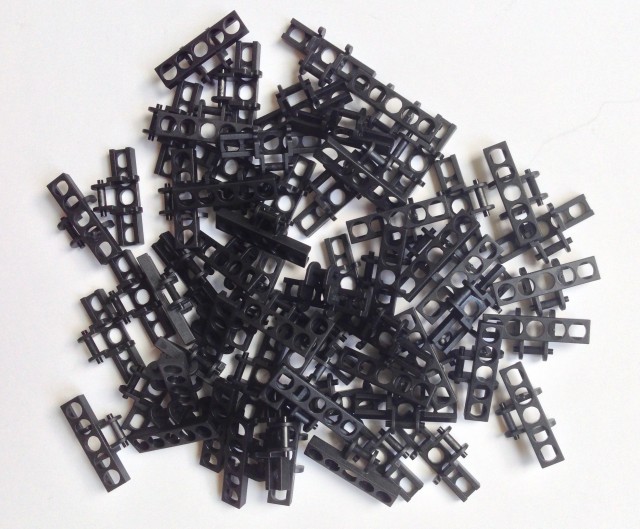 LEGO Tank Tread Pieces from LEGO Star Wars Corporate Alliance Tank Droid 75015