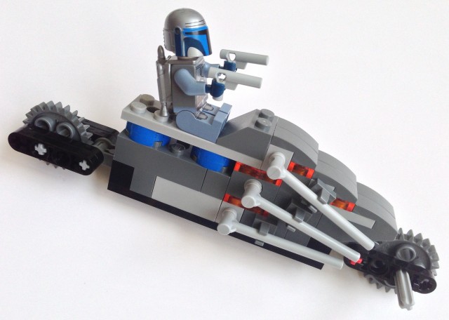 75015 LEGO Tank Droid Alternate Build Jango Fett Motorcycle