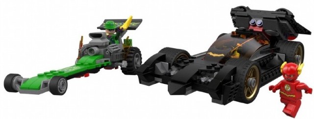 2014 LEGO Batman Riddler Chase Set with LEGO The Flash Minifigure