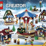 LEGO Winter Village Market 10235 Set Revealed & Photos! Carousel!