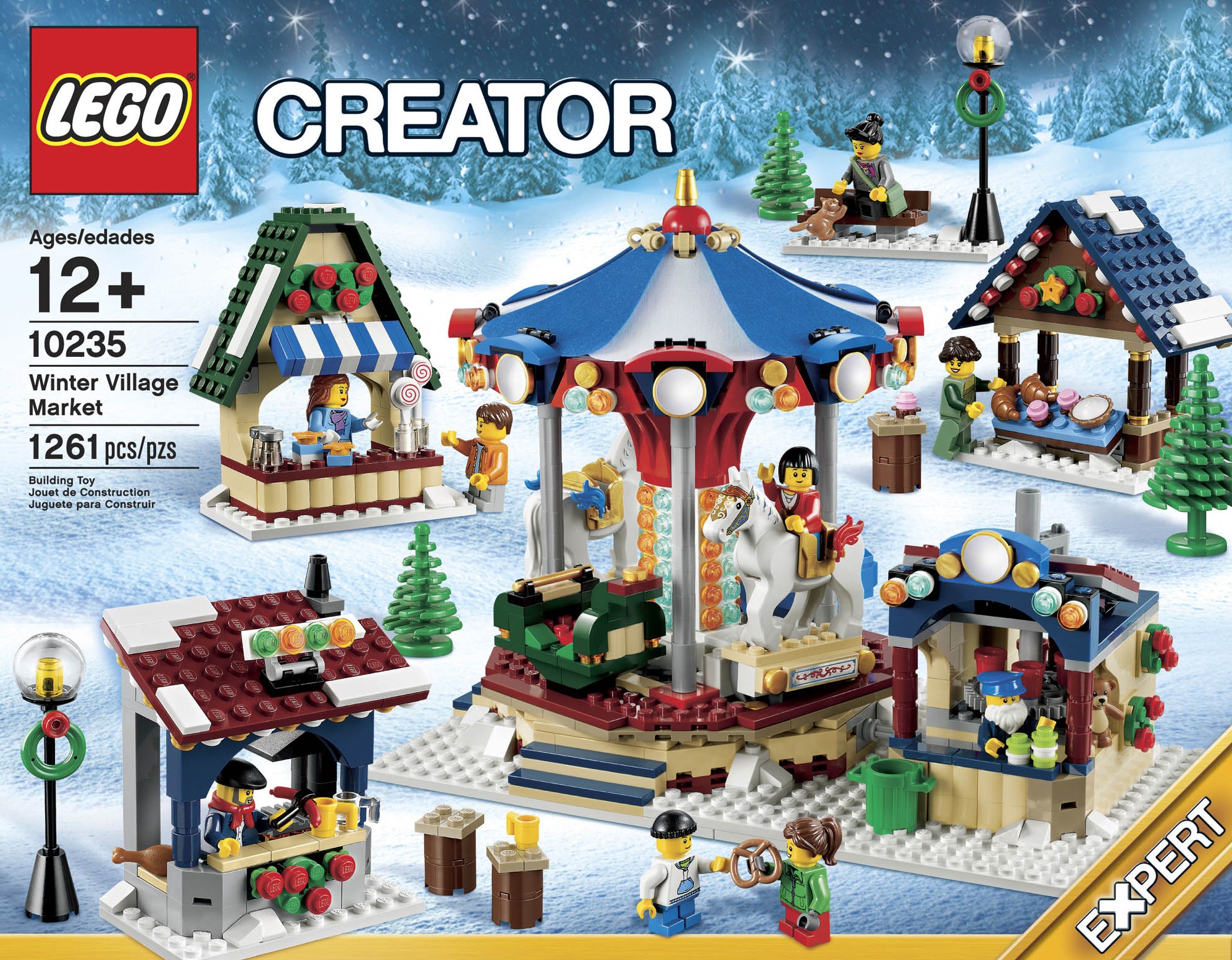 Featured image of post All Lego Winter Village Sets Part of a collection of lego building sets designed to help adults and children relax in a mindful creative way this model kit makes a super gift for yourself your family and model builder any