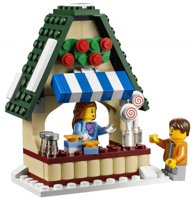 LEGO Winter Village Market Candy Stand 10235