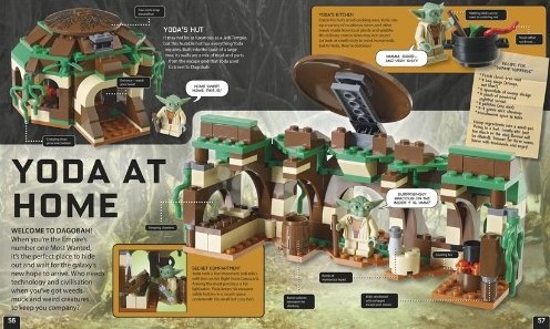 LEGO Yoda Hut from LEGO The Yoda Chronicles Hardcover Book