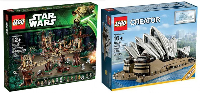 LEGO Star Wars Ewok Village and Expert Sydney Opera House