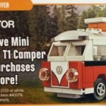 LEGO Mini Volkswagen T1 Camper Van 40079 Free Promo Polybag 9/2013!