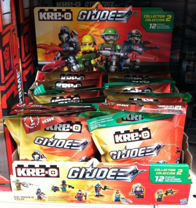 GI Joe Kre-O Series 2 Blind Bags Case Codes