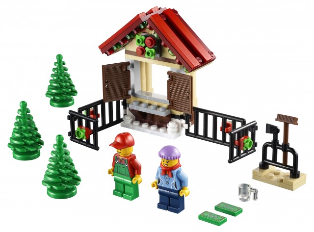 LEGO 2013 Holiday Set Gree Promo 40082 Christmas Tree Stand