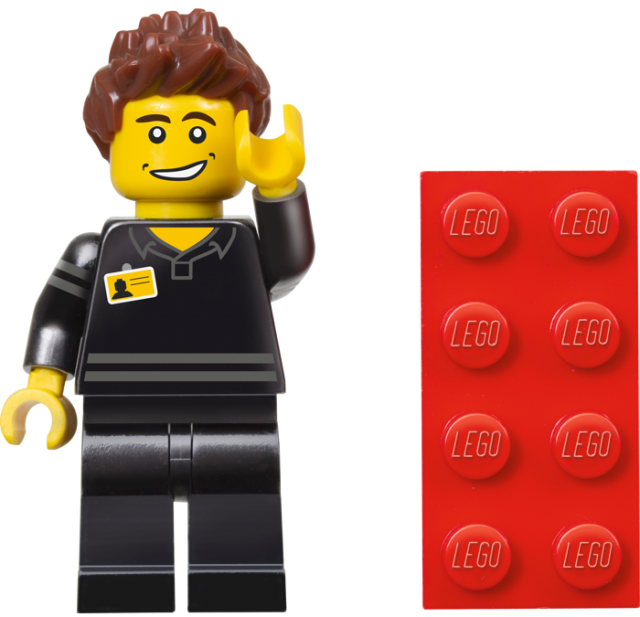 LEGO 5001622 LEGO Shop Man Minifigure LEGO Store Employee Promo