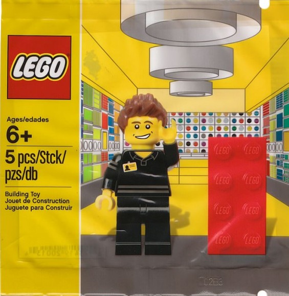 LEGO 5001622 Polybag LEGO Store Employee Minifigure Set