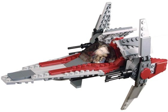 LEGO Star Wars V-Wing Starfighter with V-Wing Pilot Minifigure