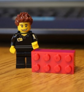 5001622 LEGO Shop Employee Minifigure Released Free Figure 2013