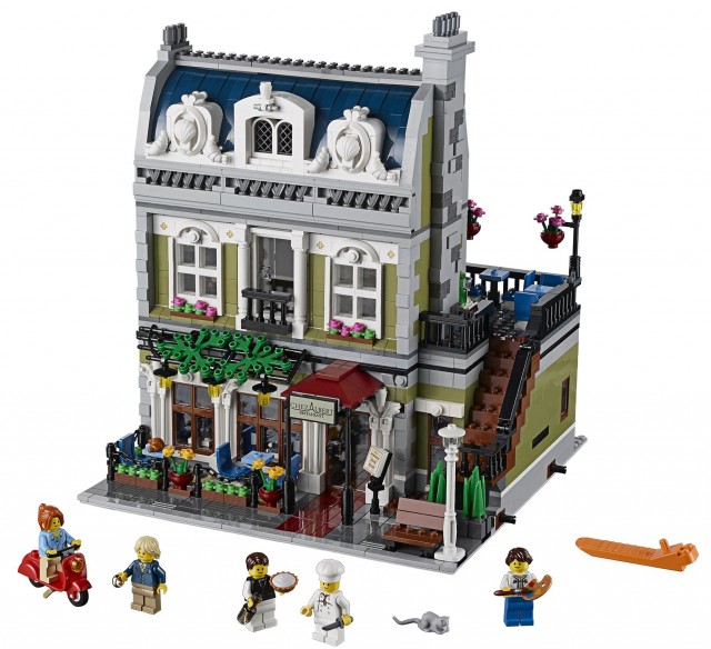 2014 LEGO Creator Expert Parisian Restaurant Modular Building Set 10243