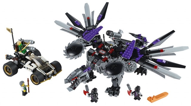 2014 LEGO Ninjago Nindroid MechDragon 70705