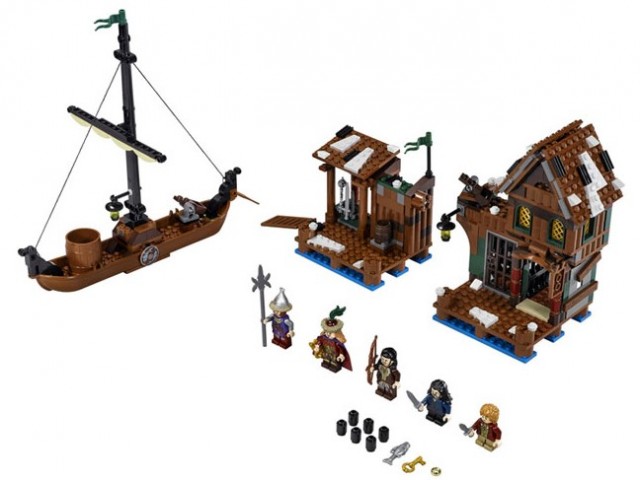 LEGO 79013 Lake-Town Chase The Hobbit Desolation of Smaug Set