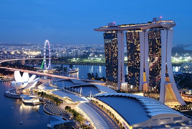 Marina Bay Sands Resort and Casino in Singapore