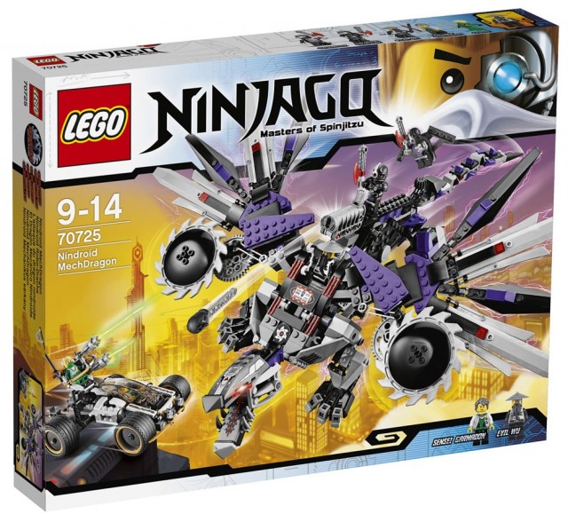Ninjago 2014 LEGO 70725 Nindroid MechDragon Box