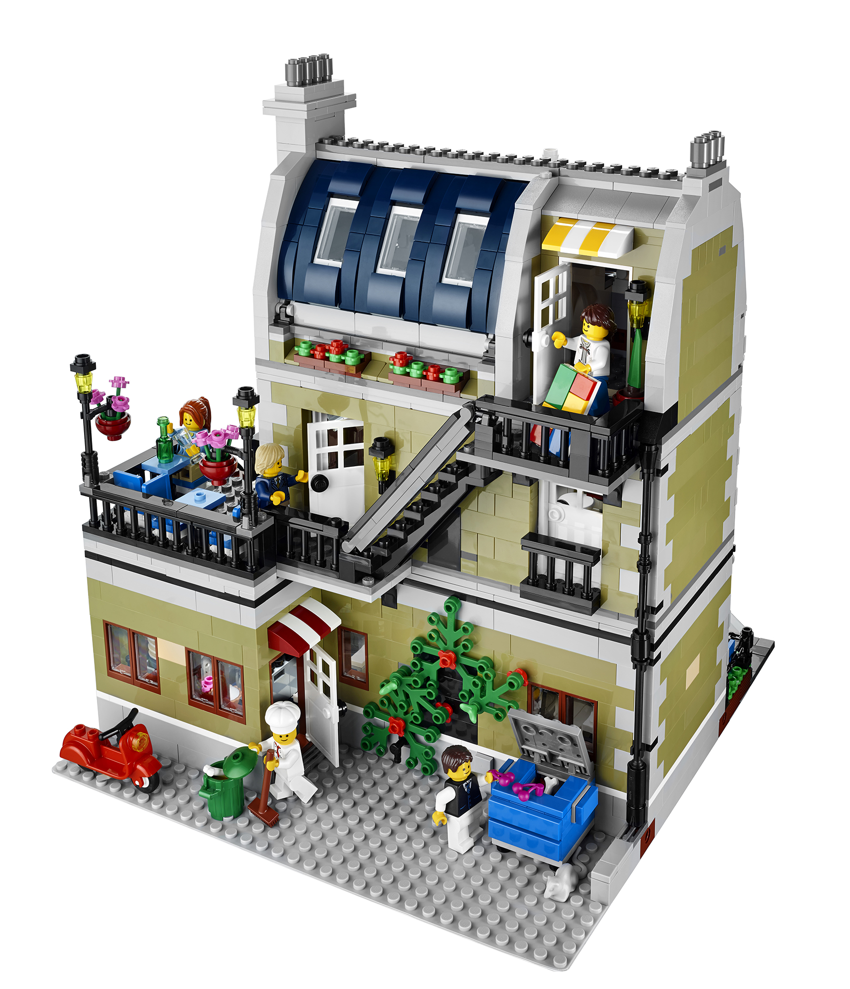2014 LEGO Parisian Restaurant 10243 Modular Building Photo Preview 