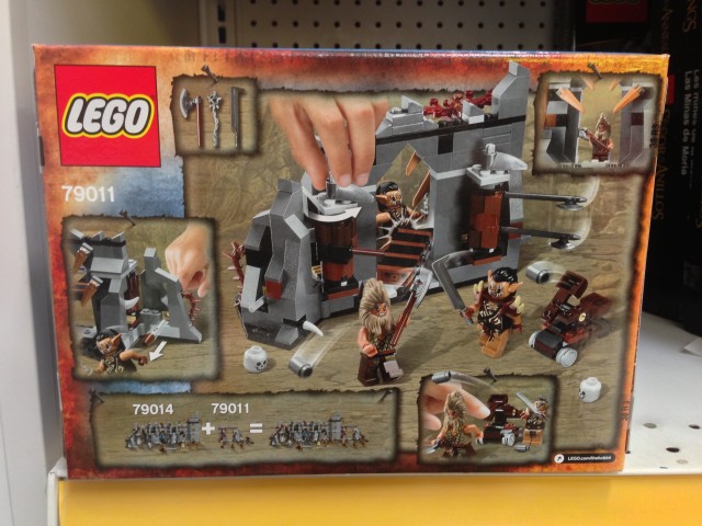 LEGO 2014 Dol Guldur Ambush 79011 Box Back