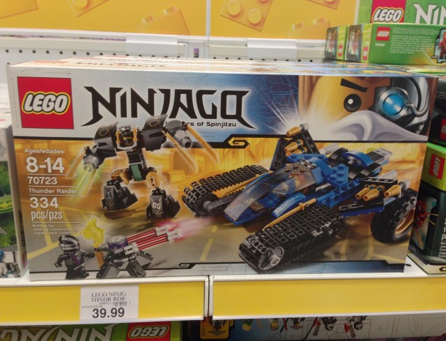 2014 LEGO Ninjago Thunder Raider 70723 Set Released