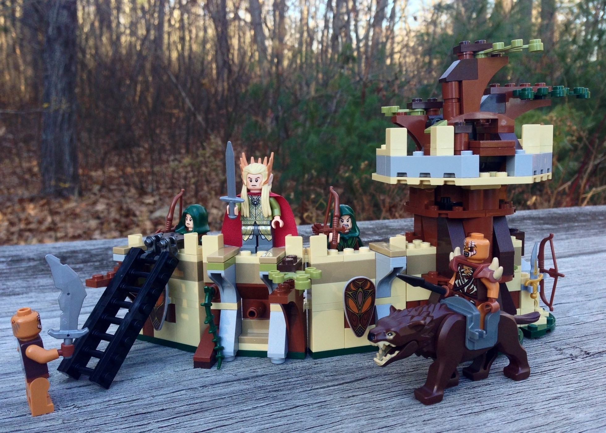 lego hobbit elves of mirkwood