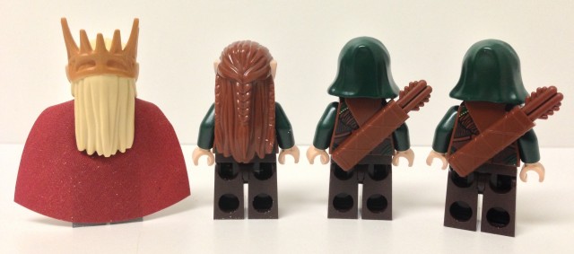 LEGO Mirkwood Elf Army Minifigures Back View