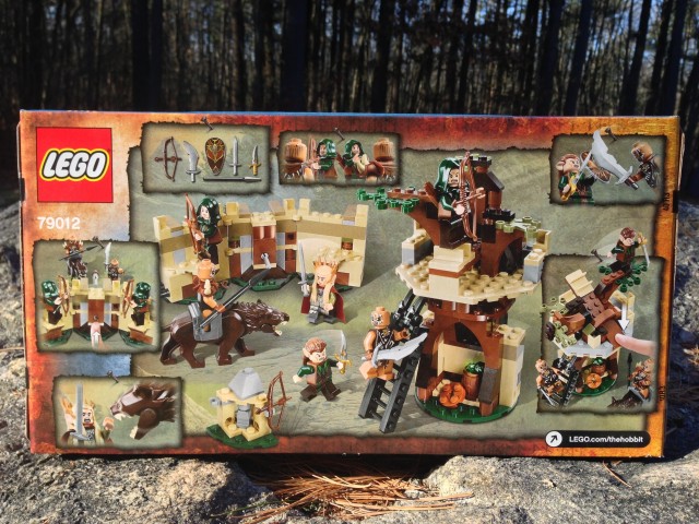 LEGO 79012 The Hobbit Mirkwood Elf Army Box Back