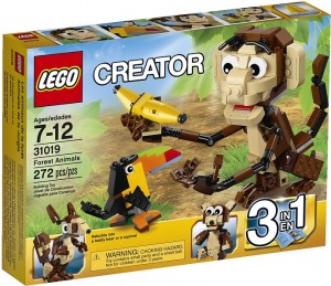 2014 LEGO Creator Forest Animals 31019 Set Box
