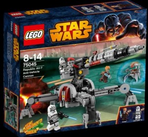 2014 LEGO Star Wars 75045 Republic AV-7 Anti-Vehicle Cannon