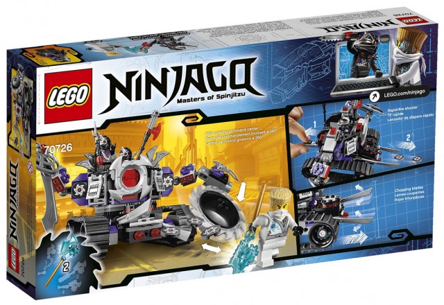 LEGO 2014 Ninjago 70726 Destructoid Box