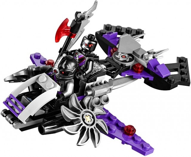 LEGO 2014 Ninjago Nindroid Jet Fighter from NinjaCopter 70724