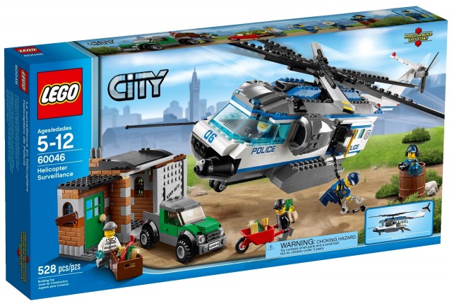 LEGO City Helicopter Surveillance 60046 Box LEGO 2014 Set