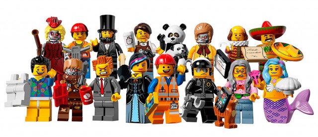 LEGO Minifigures Series 12 71003 Figures Lineup Winter 2014