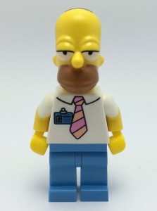 LEGO Simpsons Homer Simpson Minifigure 2014