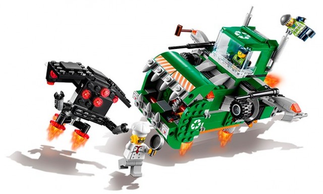 The LEGO Movie 70805 Trash Chomper Winter 2014 Set