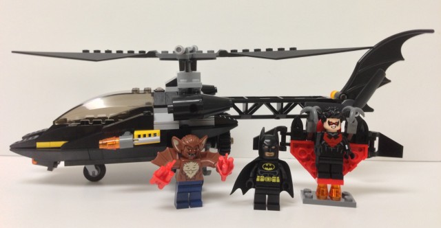 LEGO Manbat Attack 76011 Set with Batcopter and Minifigures