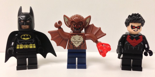 76011 LEGO Minifigures Batman Man-Bat Nightwing Figures