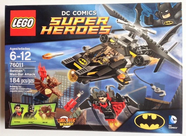 LEGO DC Superheroes Batman Man-Bat Attack 76011 Box