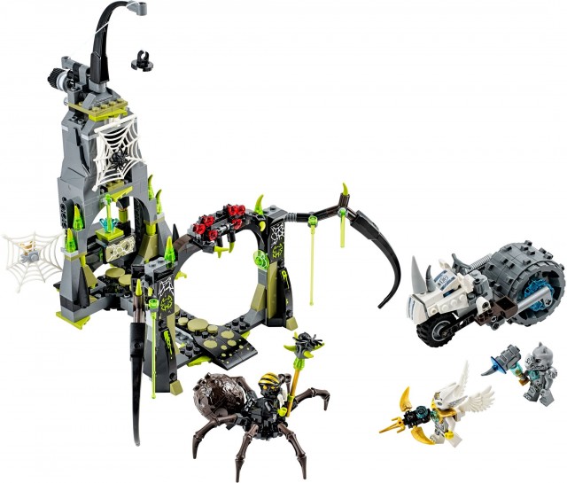 70133 LEGO Chima Spinlyn's Cavern 2014 Set