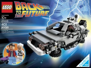 LEGO Back to the Future Delorean Time Machine Set on Sale